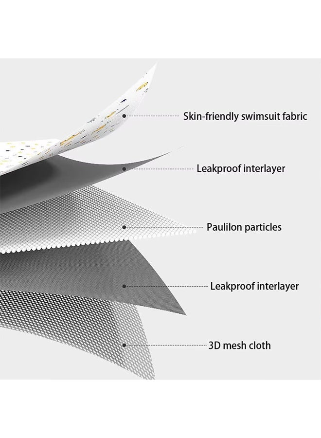 Berma Baby سجادة استحمام للأطفال، وسادة دعم ناعمة وجيدة التهوية لحمام الأطفال حديثي الولادة والرضع، وسادة حوض استحمام قابلة للتركيب مانعة للانزلاق بتصميم وسادة عائمة، قابلة للغسل في الغسالة، سريعة الجفاف، ضرورية لوقت الاستحمام - Image 3